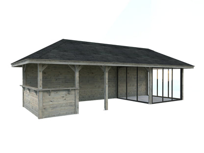 Glass Garden Room Bianca 24.9 m² Set 216 Slide