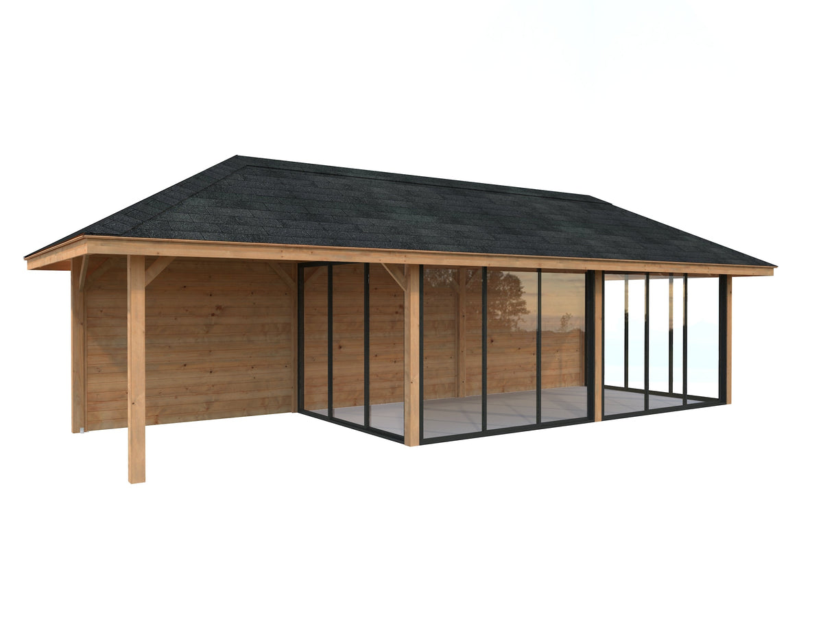 Glass Garden Room Bianca 24.9 m² Set 218 Slide