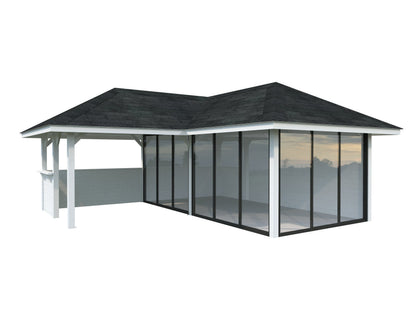 Glass Garden Room Bianca 24.9 m² Set 223 Slide