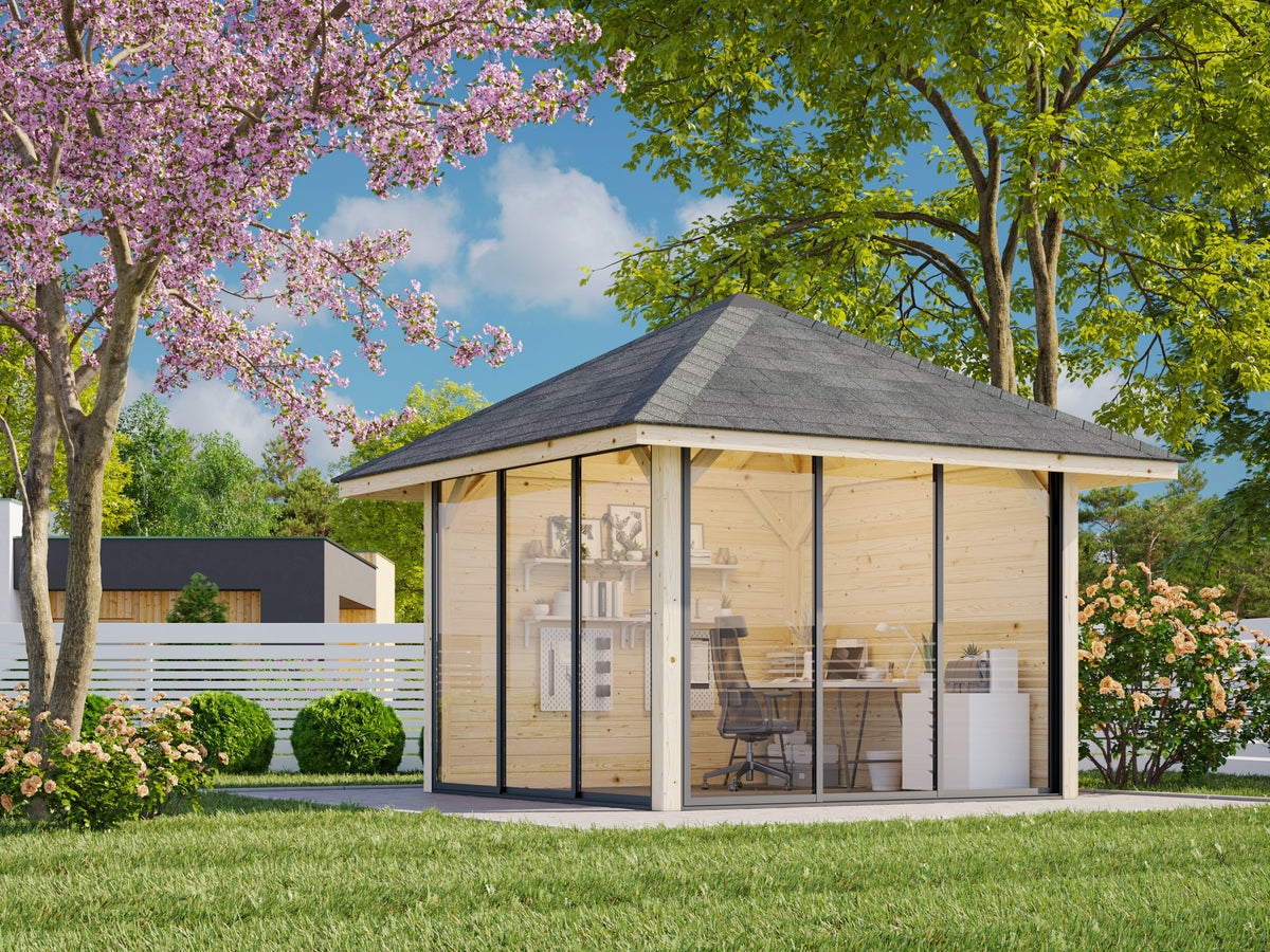 Glass Garden Room Bianca 8.3 m² Set 201 Slide