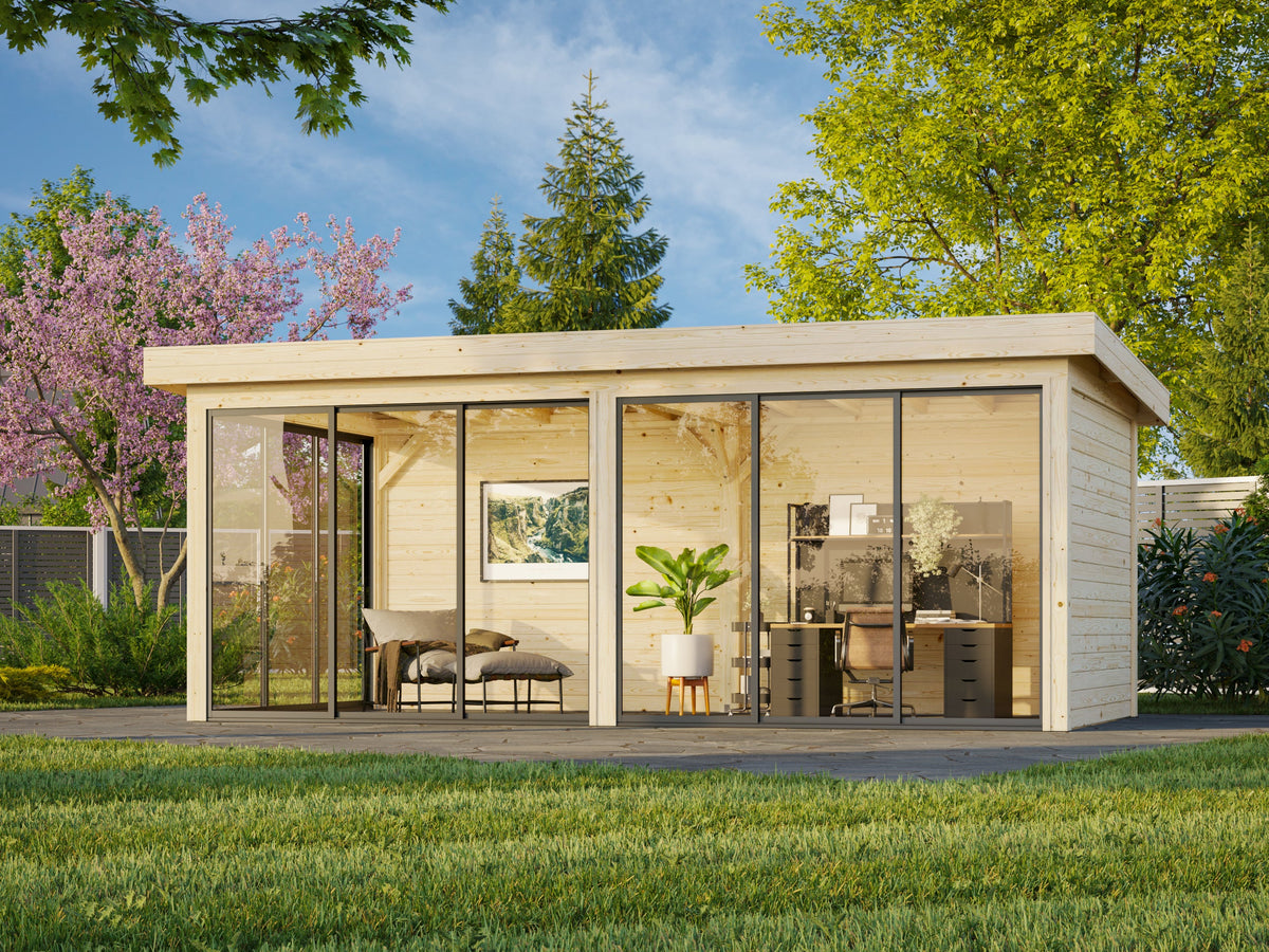 Glass Garden Room Lenna 16.6 m² Set 402 Slide