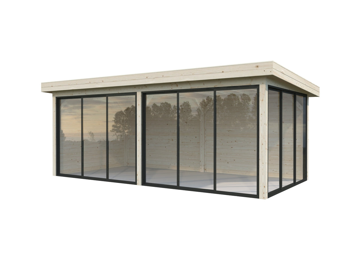 Glass Garden Room Lenna 16.6 m² Set 402 Slide