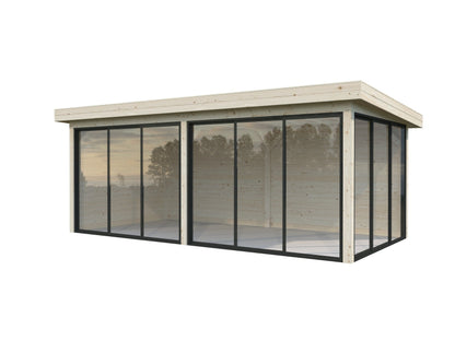 Glass Garden Room Lenna 16.6 m² Set 402 Slide