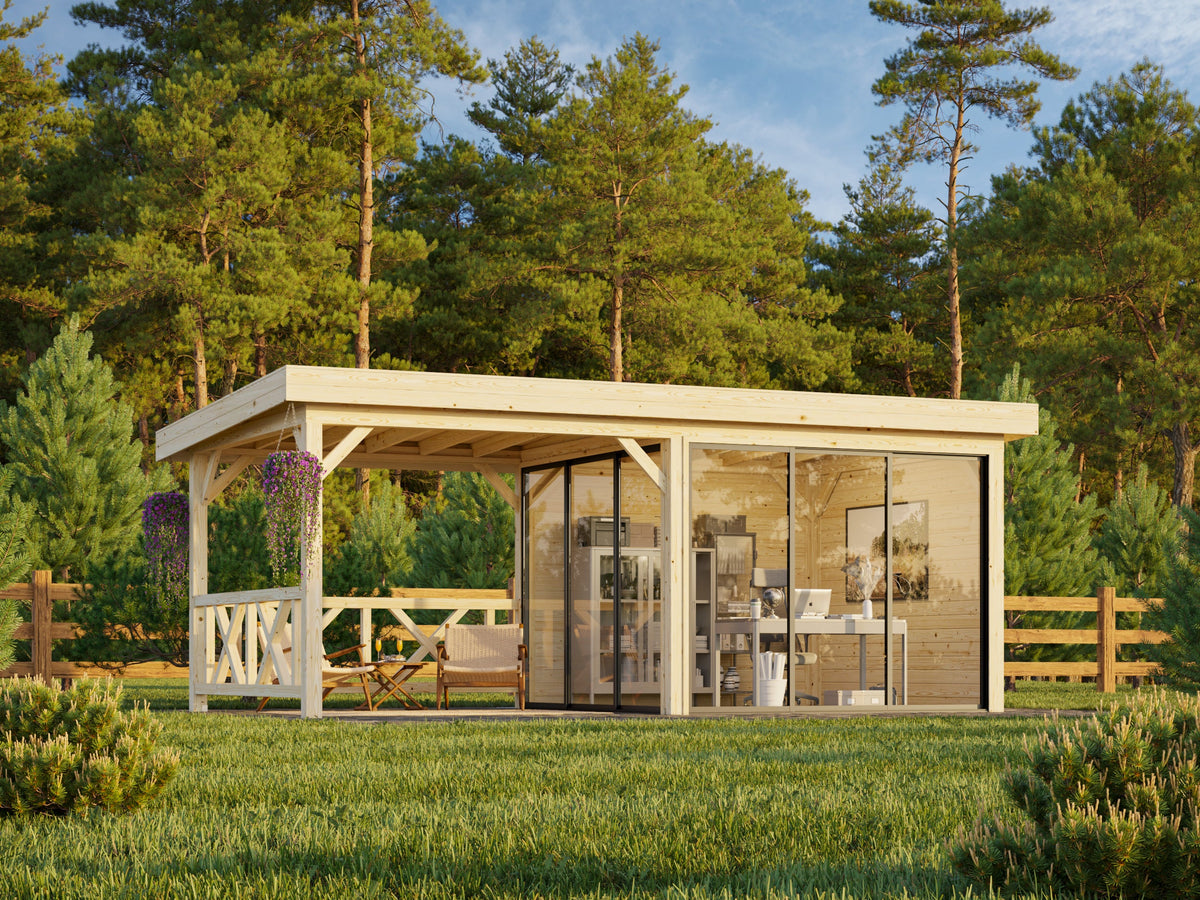 Glass Garden Room Lenna 16.6 m² Set 403 Slide