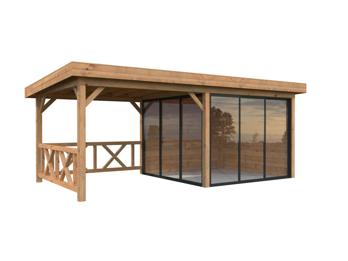 Glass Garden Room Lenna 16.6 m² Set 403 Slide