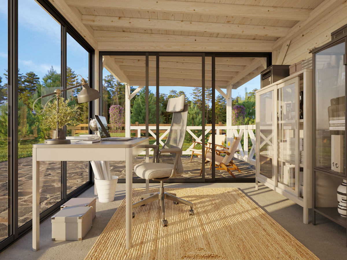 Glass Garden Room Lenna 16.6 m² Set 403 Slide