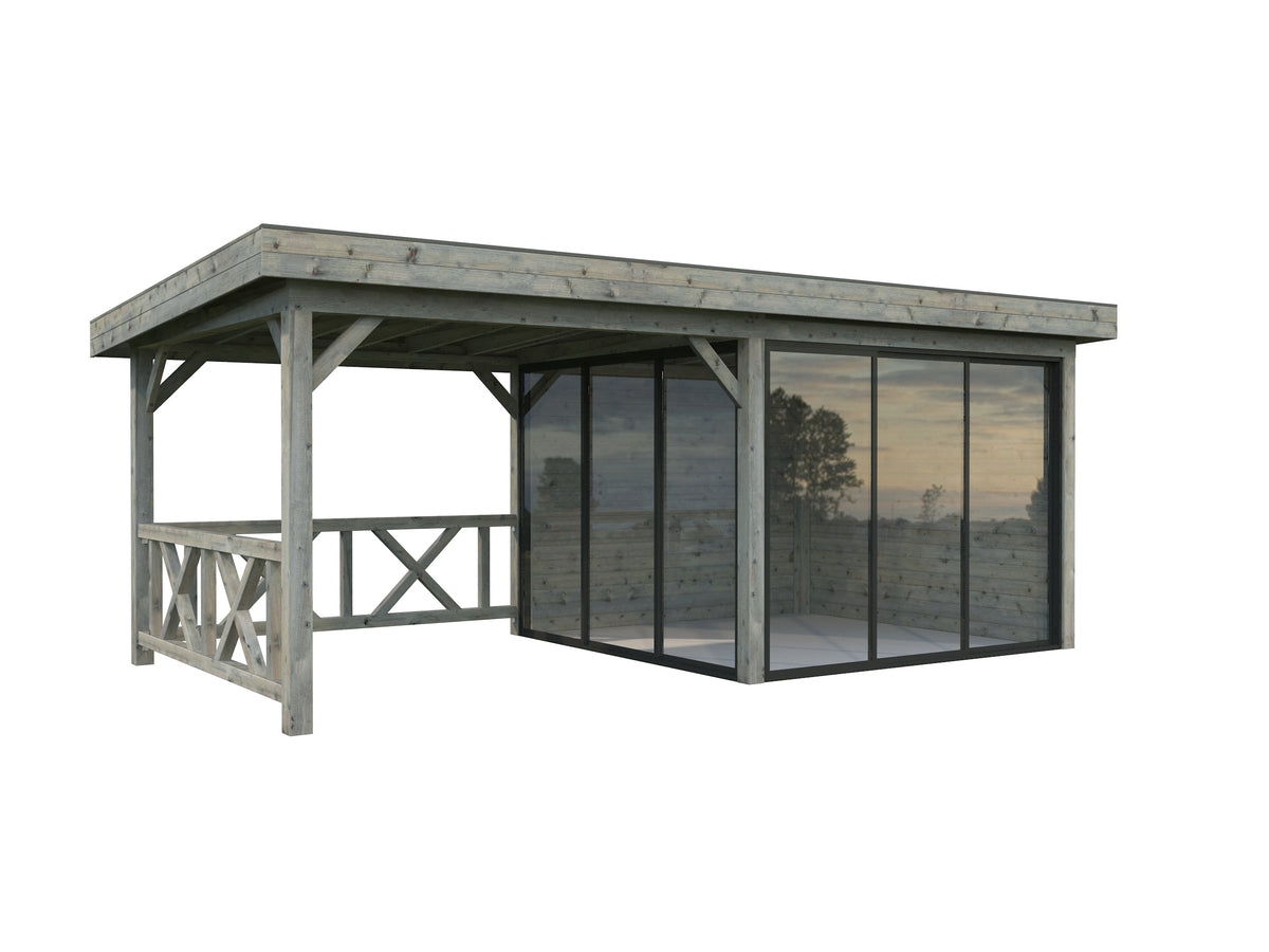 Glass Garden Room Lenna 16.6 m² Set 403 Slide