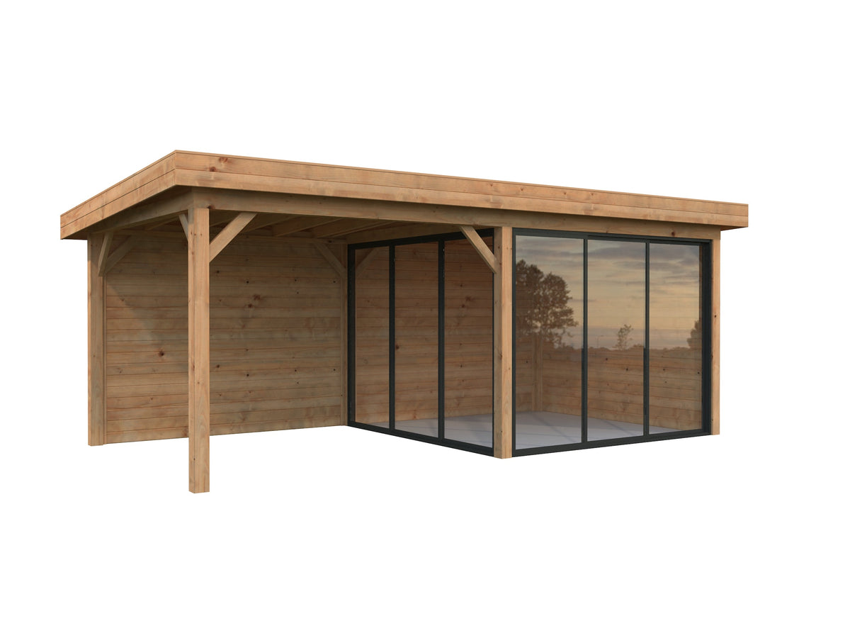 Glass Garden Room Lenna 16.6 m² Set 405 Slide
