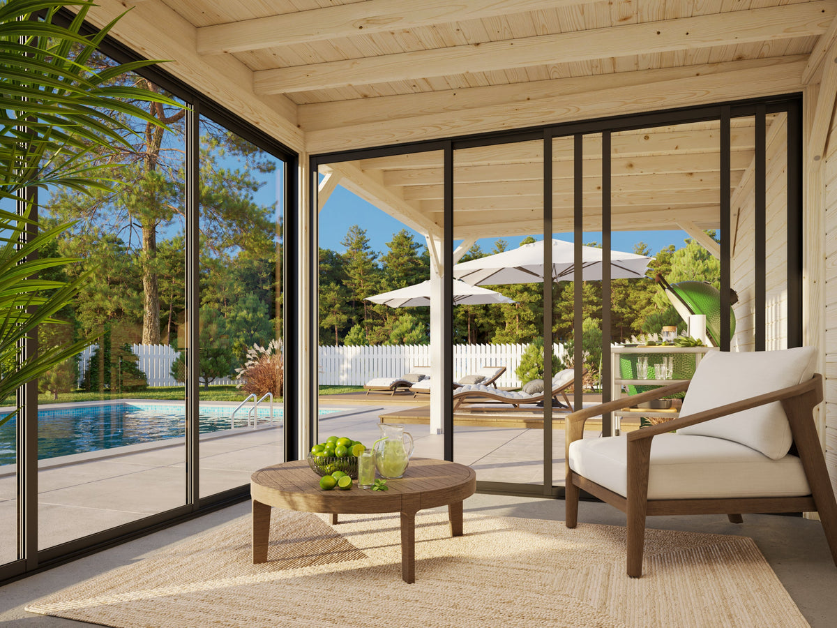 Glass Garden Room Lenna 16.6 m² Set 405 Slide