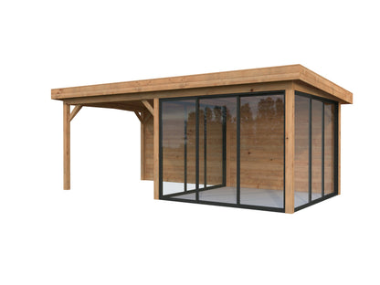 Glass Garden Room Lenna 16.6 m² Set 406 Slide