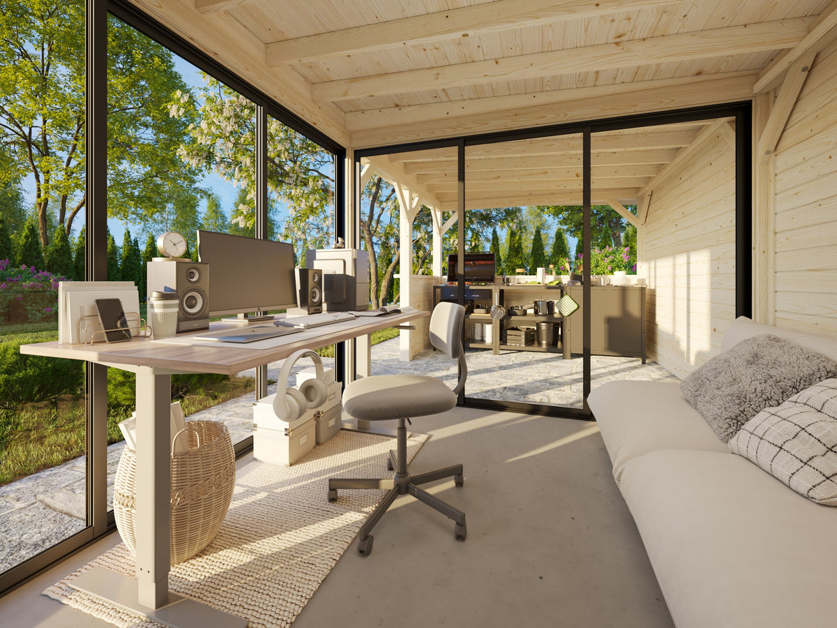 Glass Garden Room Lenna 16.6 m² Set 407 Slide