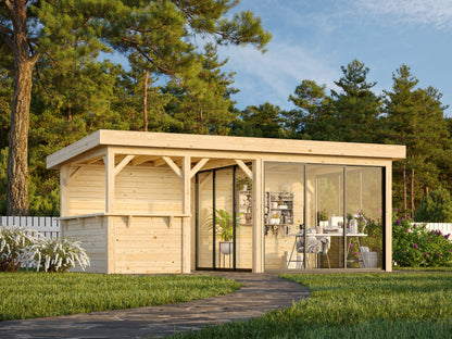 Glass Garden Room Lenna 16.6 m² Set 408 Slide