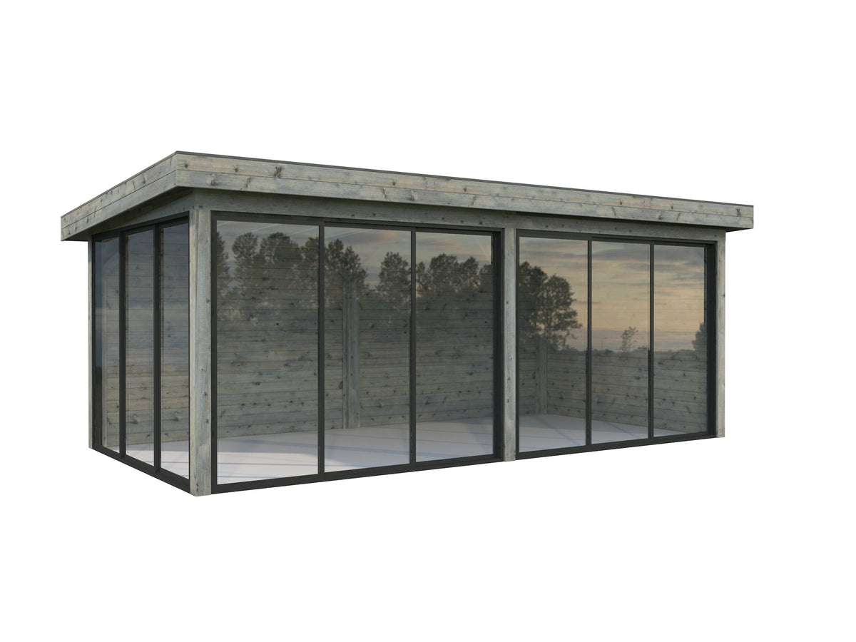 Glass Garden Room Lenna 16.6 m² Set 702 Slide Plus