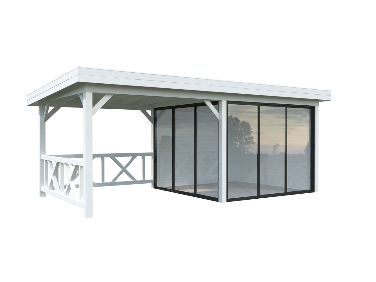 Glass Garden Room Lenna 16.6 m² Set 703 Slide Plus