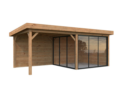 Glass Garden Room Lenna 16.6 m² Set 705 Slide Plus