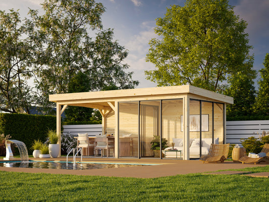 Glass Garden Room Lenna 16.6 m² Set 706 Slide Plus