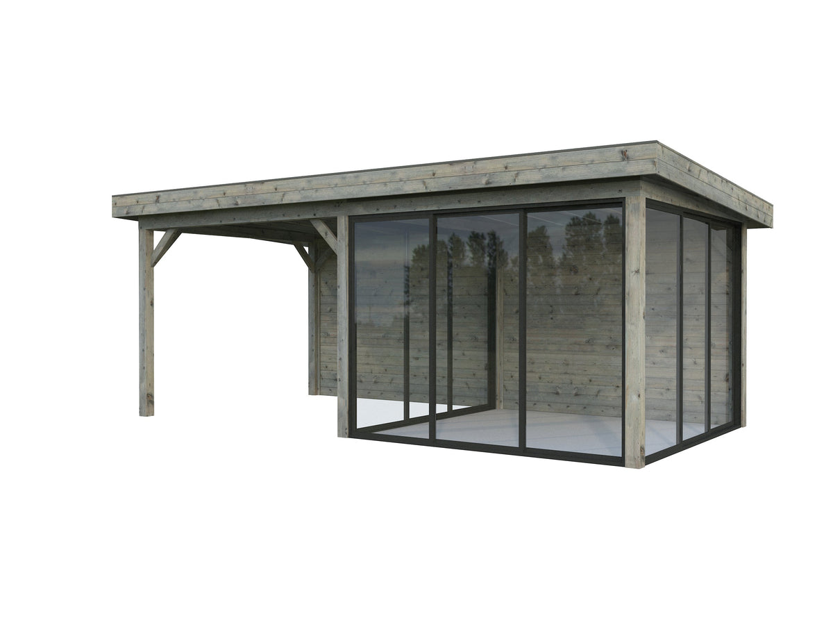 Glass Garden Room Lenna 16.6 m² Set 706 Slide Plus
