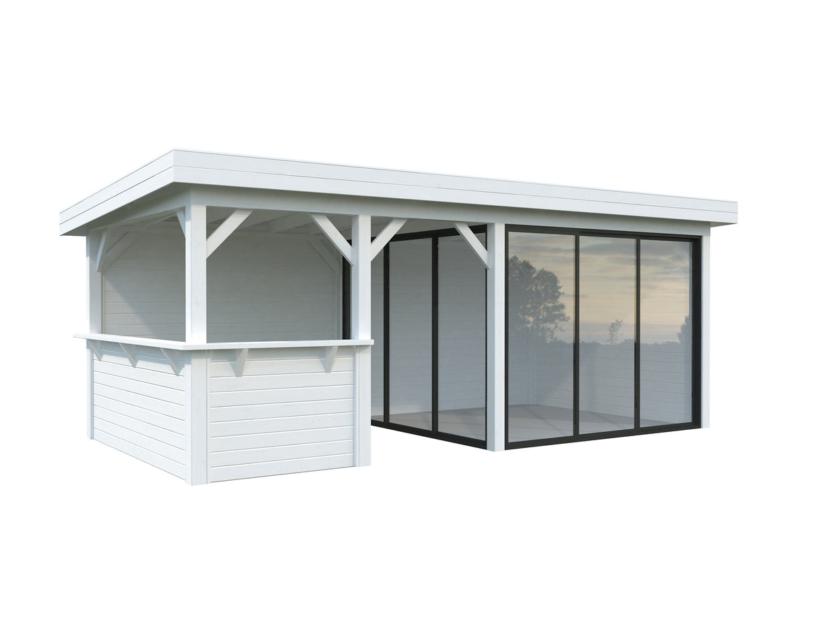 Glass Garden Room Lenna 16.6 m² Set 707 Slide Plus