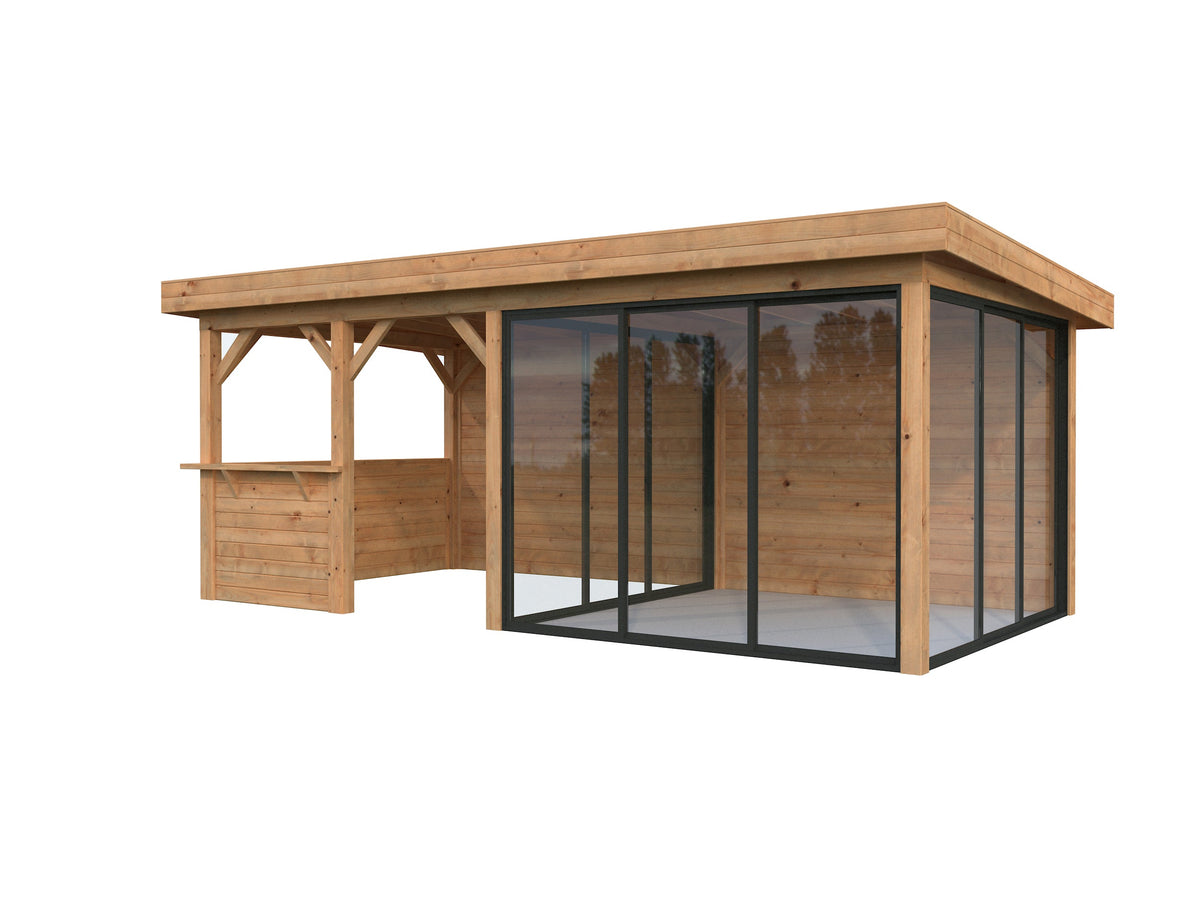 Glass Garden Room Lenna 16.6 m² Set 708 Slide Plus