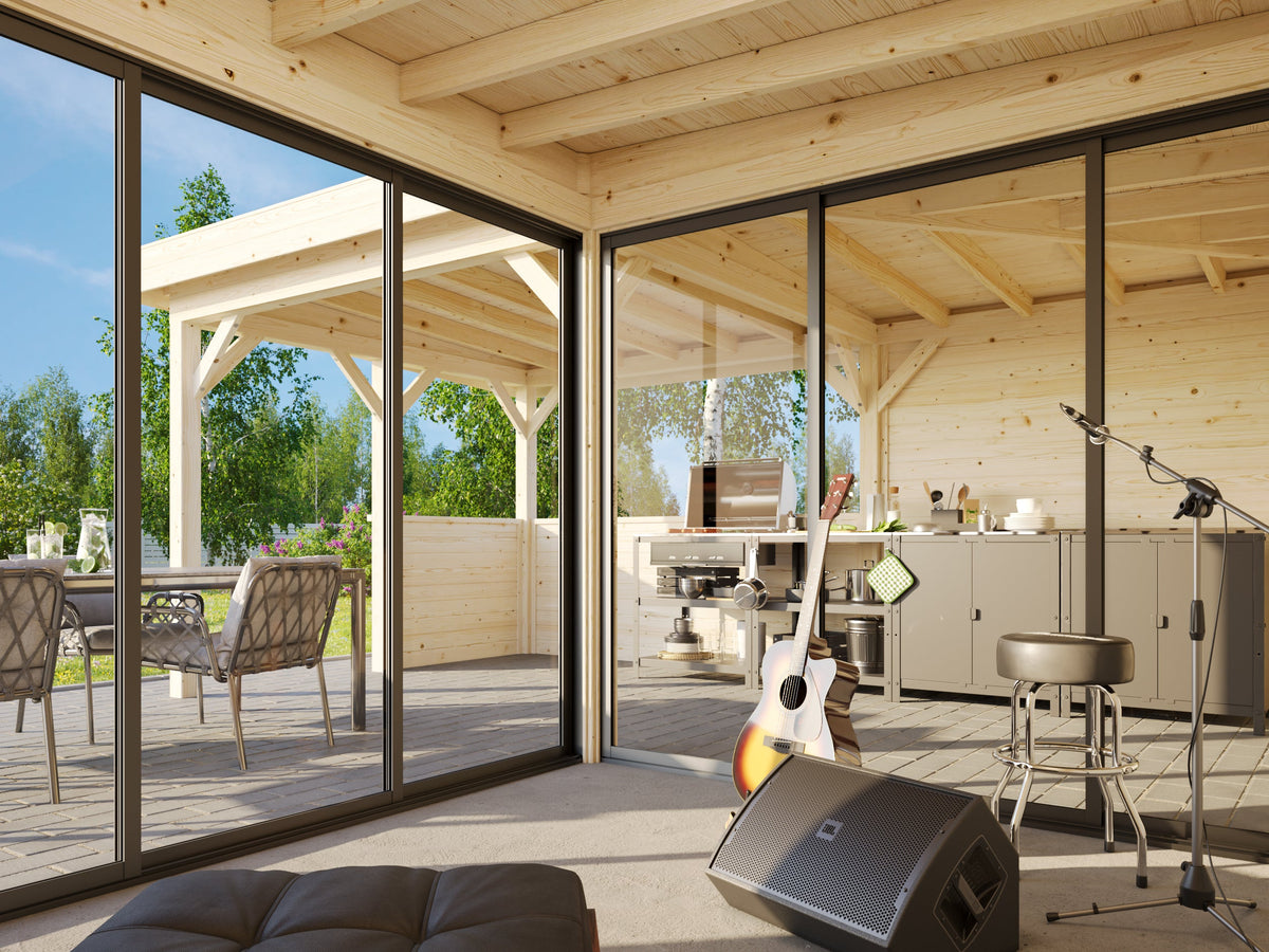 Glass Garden Room Lenna 24.9 m² Set 409 Slide