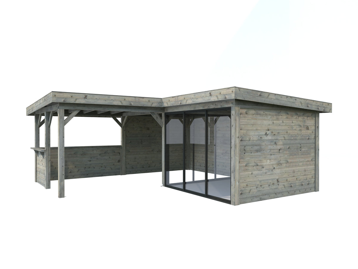 Glass Garden Room Lenna 24.9 m² Set 409 Slide