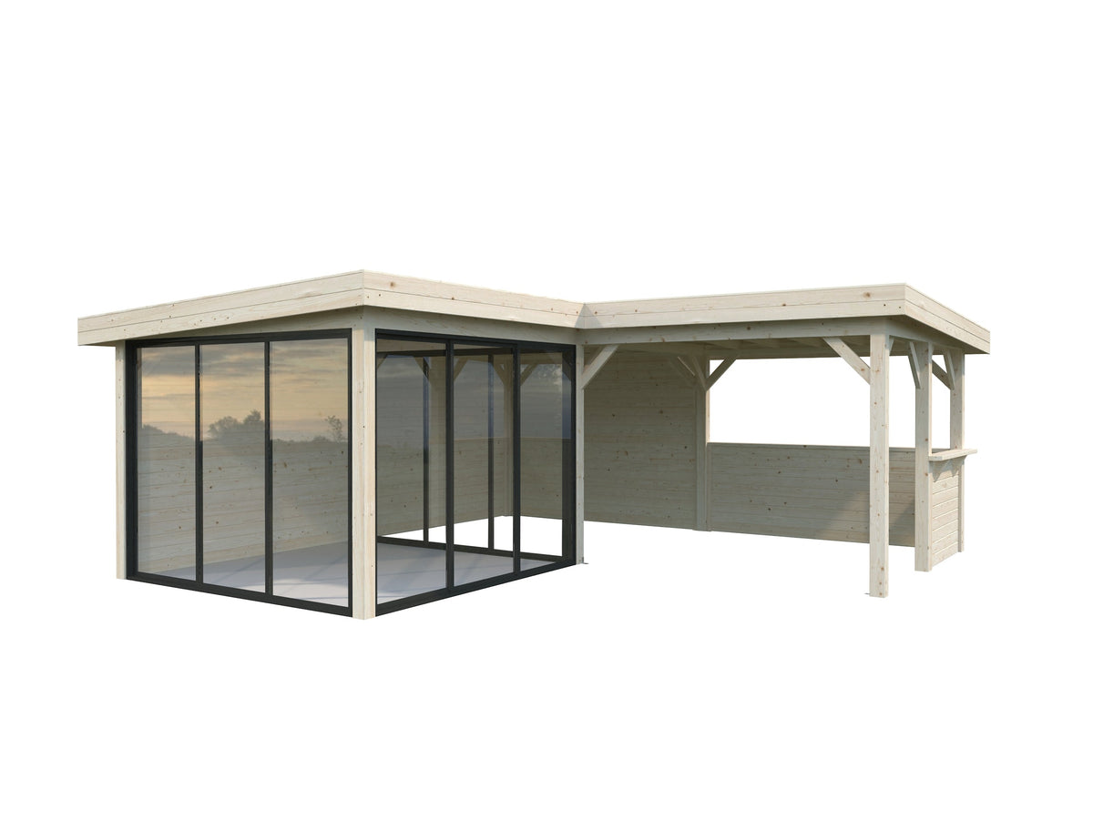 Glass Garden Room Lenna 24.9 m² Set 410 Slide