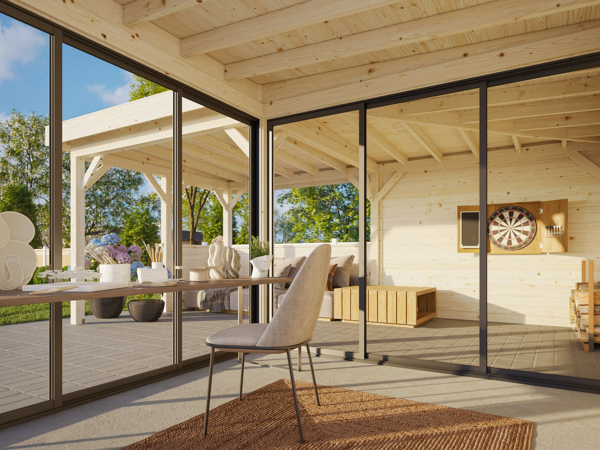 Glass Garden Room Lenna 24.9 m² Set 410 Slide