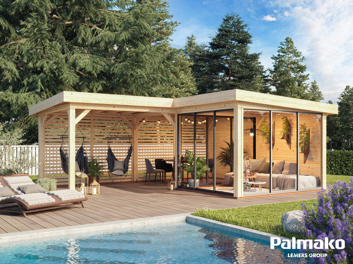Glass Garden Room Lenna 24.9 m² Set 411 Slide