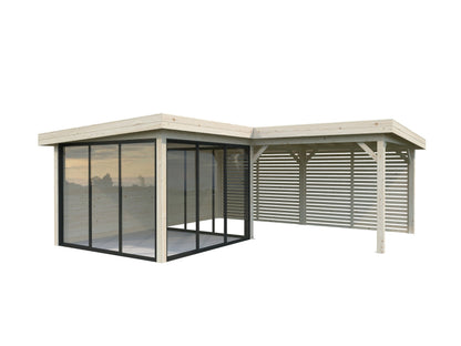 Glass Garden Room Lenna 24.9 m² Set 411 Slide