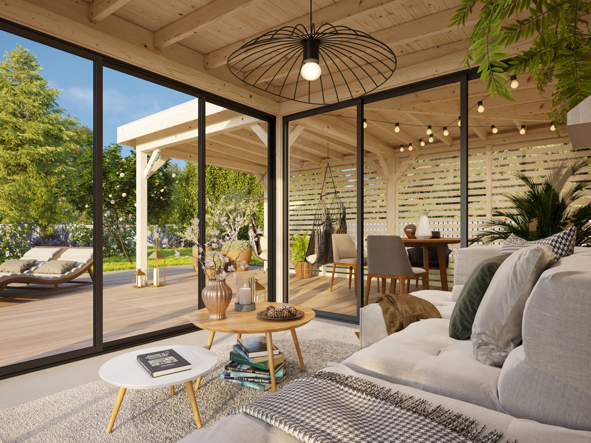 Glass Garden Room Lenna 24.9 m² Set 411 Slide