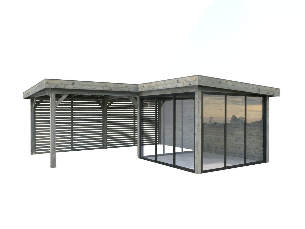 Glass Garden Room Lenna 24.9 m² Set 411 Slide