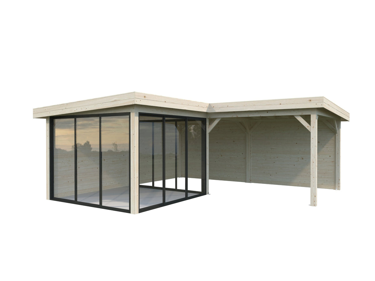 Glass Garden Room Lenna 24.9 m² Set 412 Slide