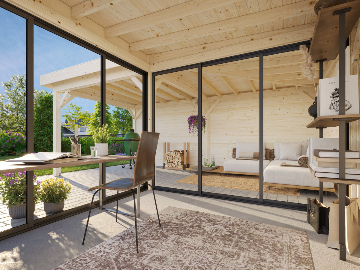 Glass Garden Room Lenna 24.9 m² Set 412 Slide