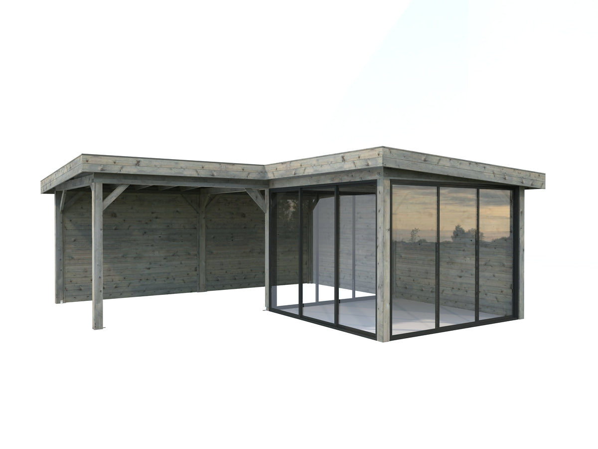 Glass Garden Room Lenna 24.9 m² Set 412 Slide