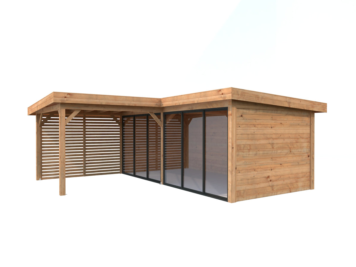Glass Garden Room Lenna 24.9 m² Set 413 Slide