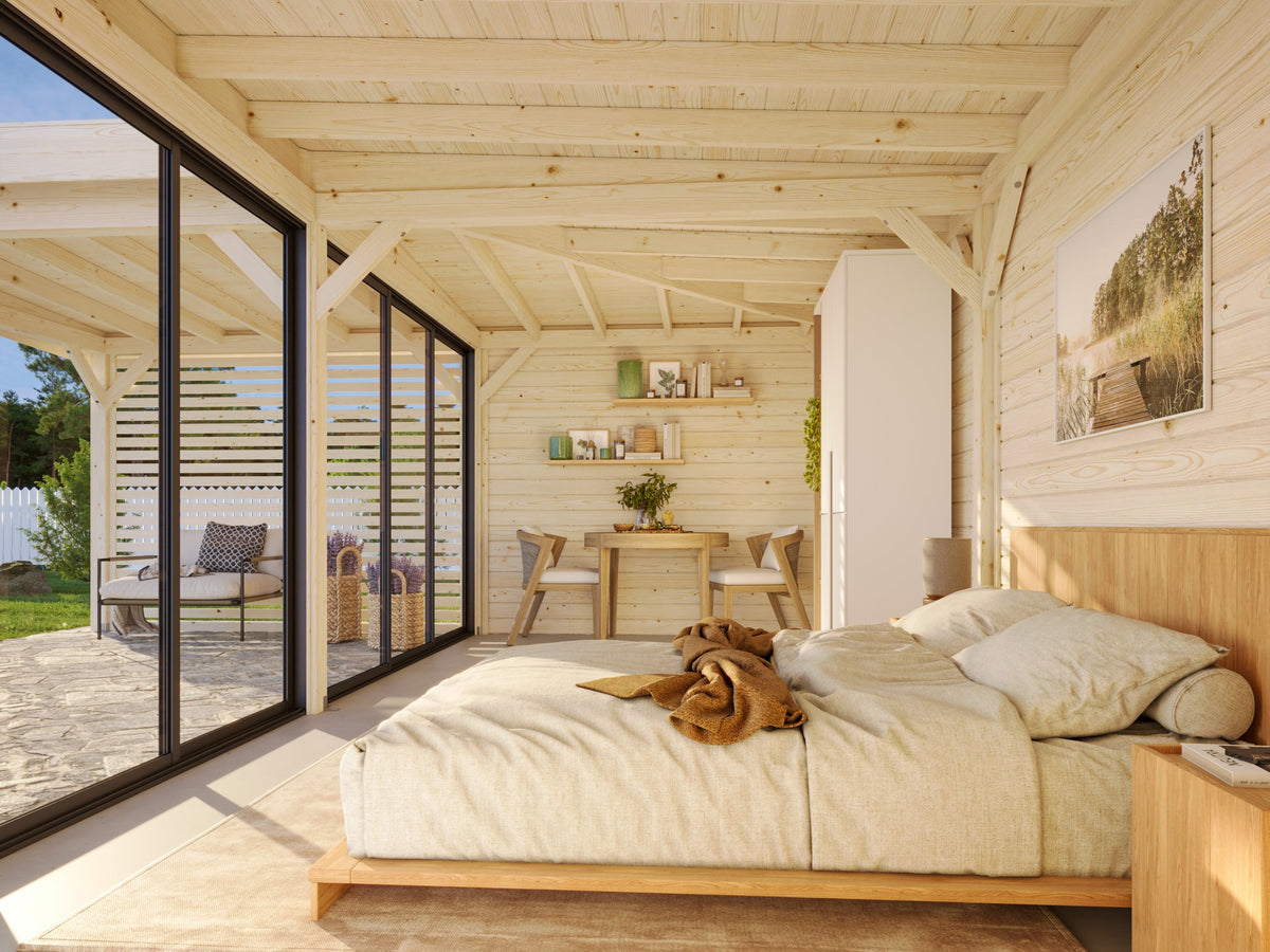 Glass Garden Room Lenna 24.9 m² Set 413 Slide