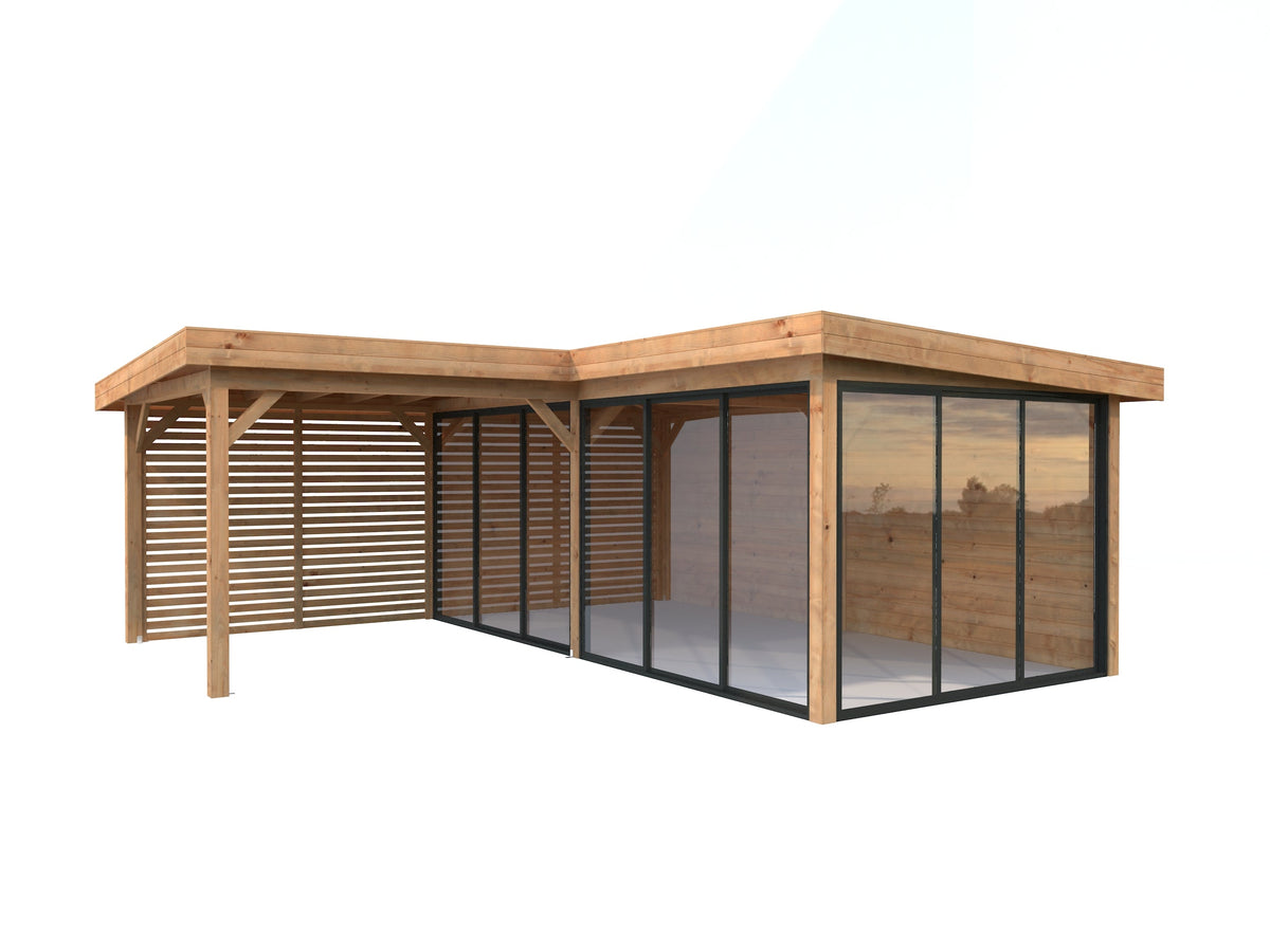 Glass Garden Room Lenna 24.9 m² Set 414 Slide
