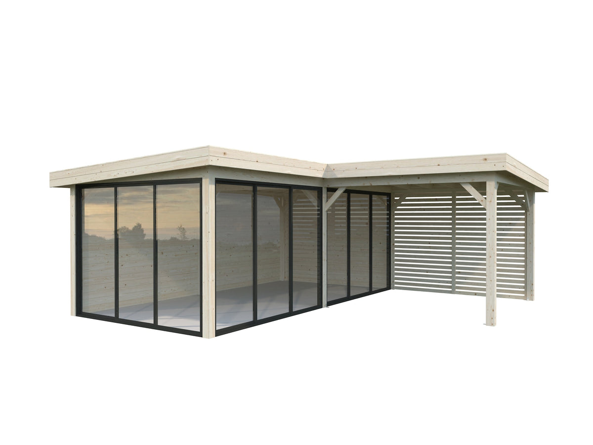 Glass Garden Room Lenna 24.9 m² Set 414 Slide