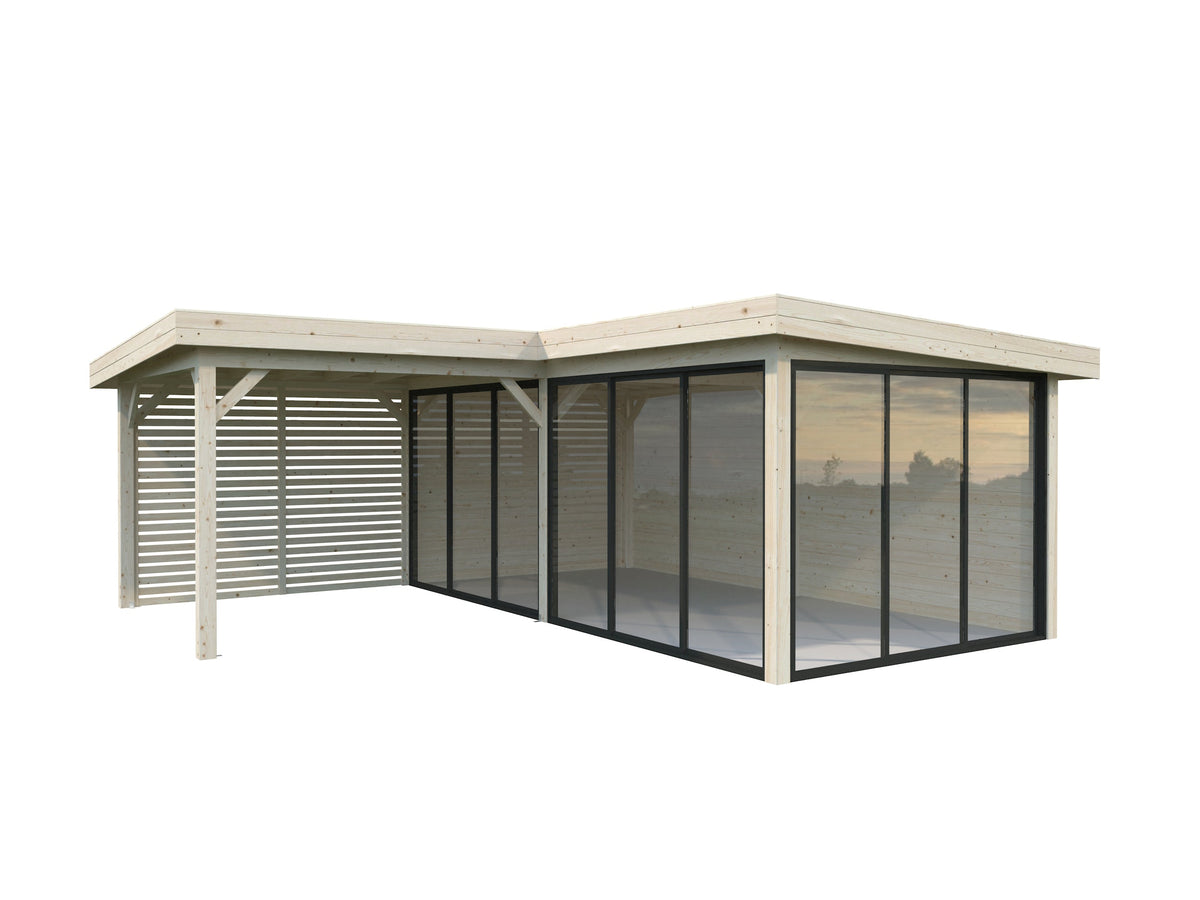 Glass Garden Room Lenna 24.9 m² Set 414 Slide
