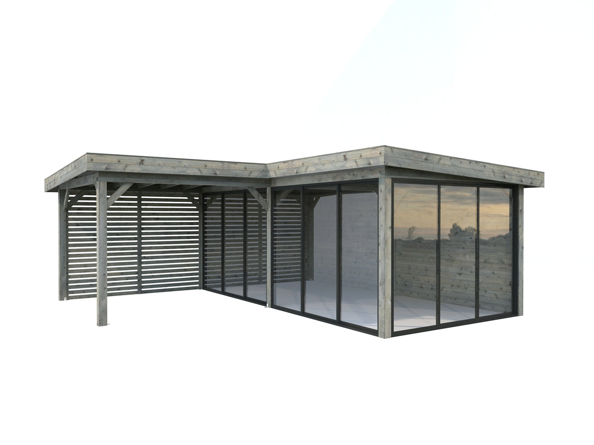 Glass Garden Room Lenna 24.9 m² Set 414 Slide