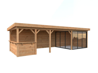 Glass Garden Room Lenna 24.9 m² Set 415 Slide