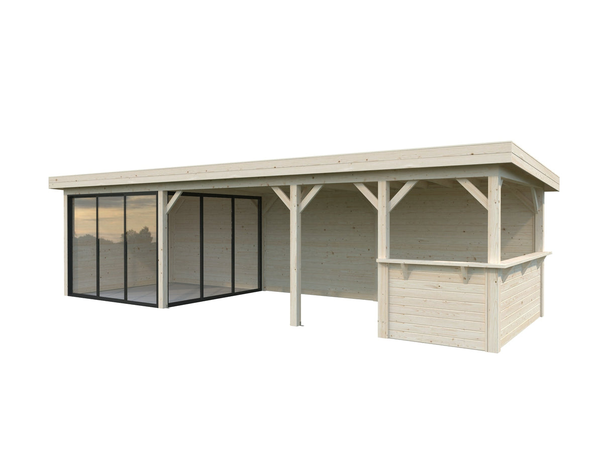 Glass Garden Room Lenna 24.9 m² Set 415 Slide