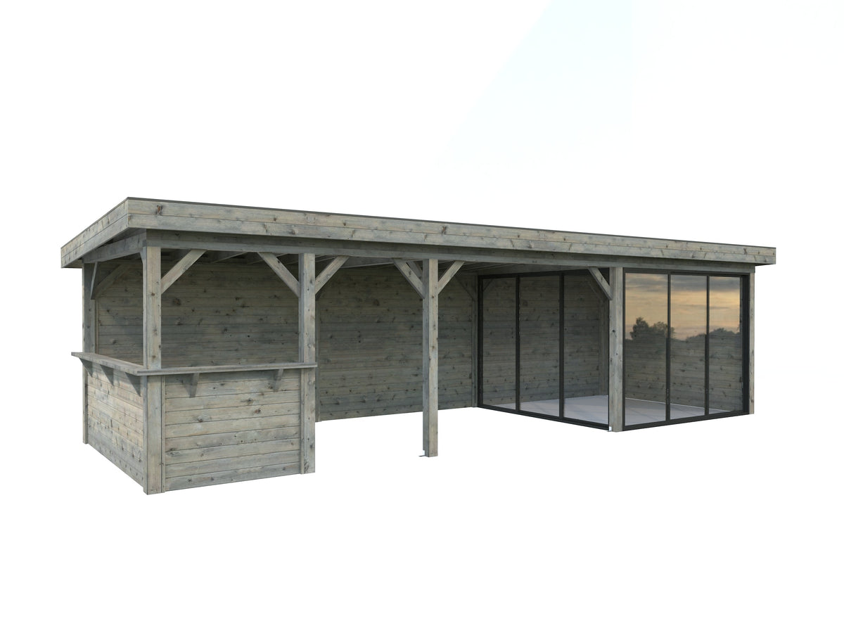Glass Garden Room Lenna 24.9 m² Set 415 Slide