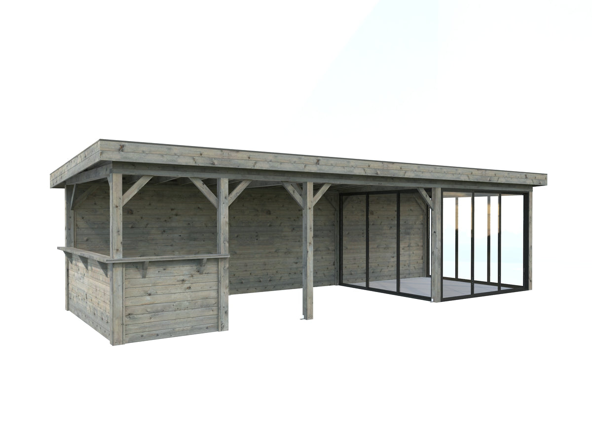 Glass Garden Room Lenna 24.9 m² Set 416 Slide