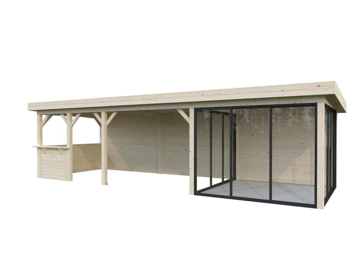 Glass Garden Room Lenna 24.9 m² Set 416 Slide