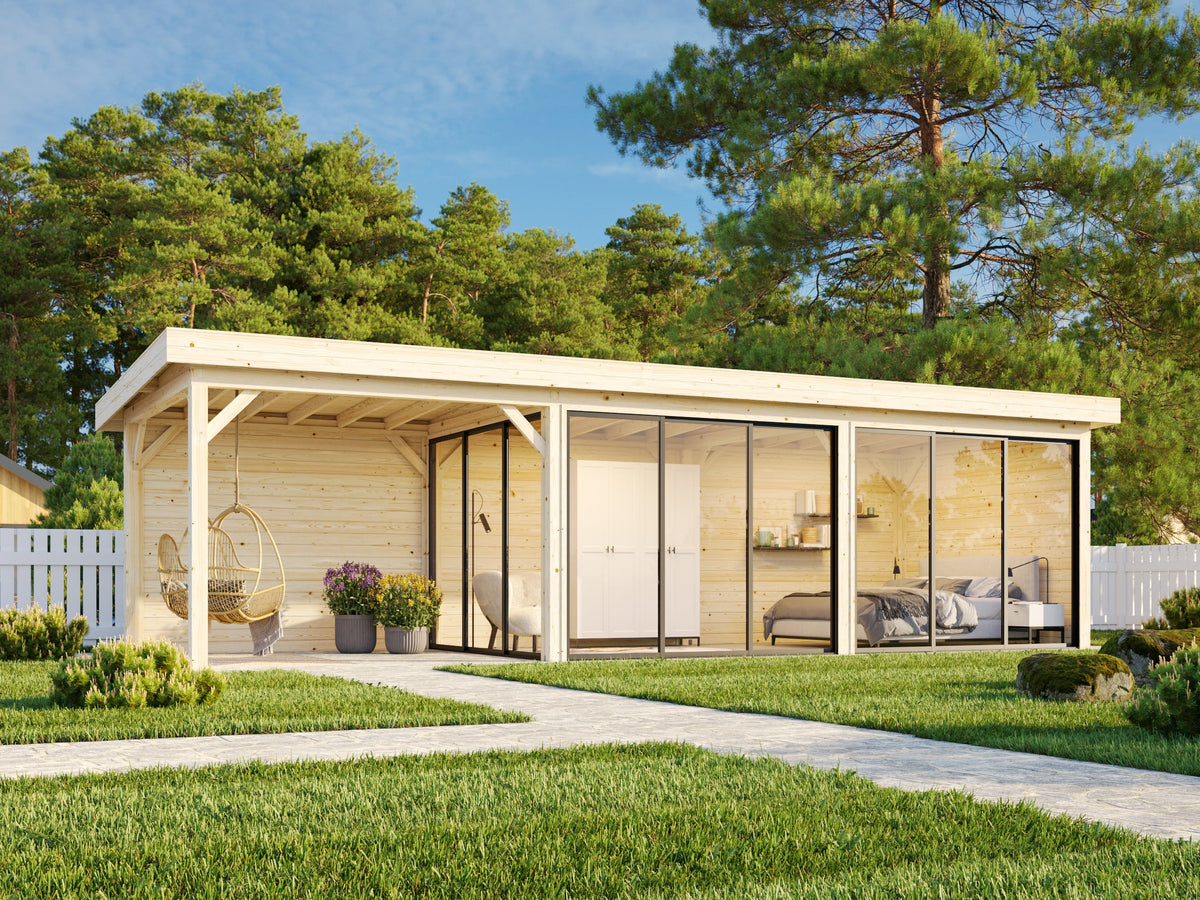Glass Garden Room Lenna 24.9 m² Set 417 Slide