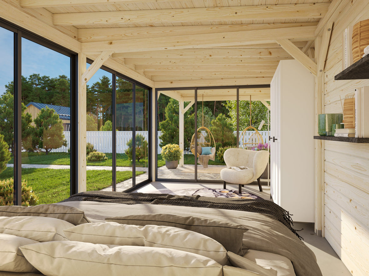 Glass Garden Room Lenna 24.9 m² Set 417 Slide
