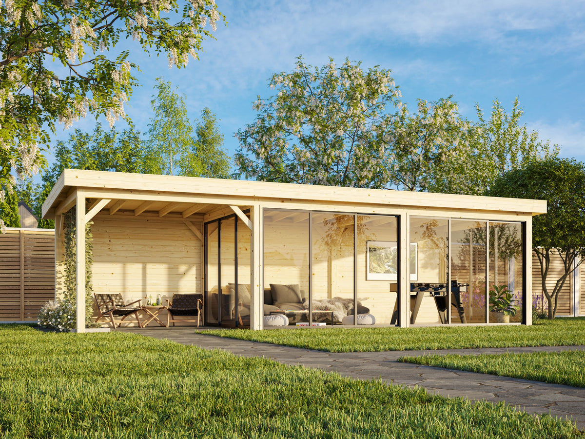Glass Garden Room Lenna 24.9 m² Set 418 Slide