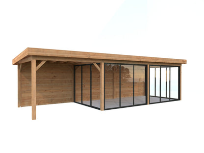 Glass Garden Room Lenna 24.9 m² Set 418 Slide