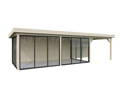 Glass Garden Room Lenna 24.9 m² Set 418 Slide